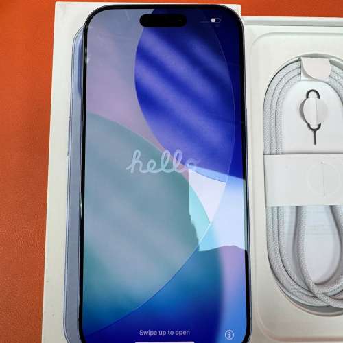 全新 未用過 iPhone 17 256GB 藍色 香港行貨 蘋果保養一年 電池100% 自用首選超值