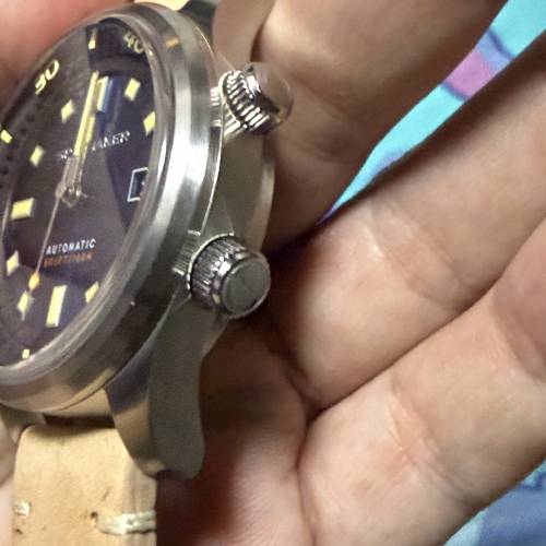 【美品淨錶】Spinnaker Bradner 自動機械潛水錶 (SP-5062-05) 漸層藍盤/雙錶冠/精...