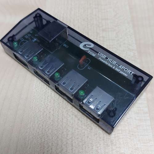 USB Hub 4 ports 注意是 printer 插頭