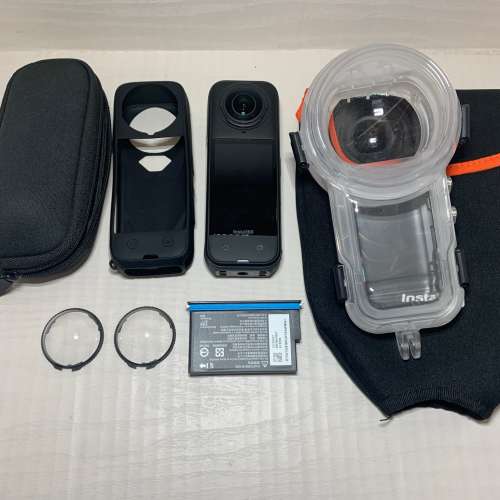 [觀塘實體店] 二手 Insta360 X5 (連原廠隱形潛水殼) 行貨保養到26年11月 *S72469* ...