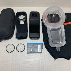 [觀塘實體店] 二手 Insta360 X5 (連原廠隱形潛水殼) 行貨保養到26年11月 *S72469* ...