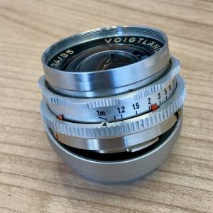 西德制 珠戒 Voigtlander Skoparex 35mm F3.4 最早期 1米版 DKL 接口