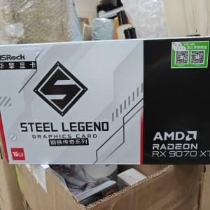 AMD Radeon&trade; RX 9070 XT Steel Legend 16GB