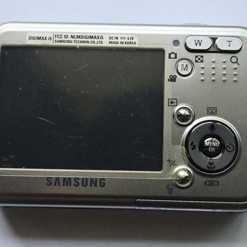 Samsung Digimax i5 Digital Camera 數碼相機, 乾淨企理，似新，配件齊, 有原裝盒，...