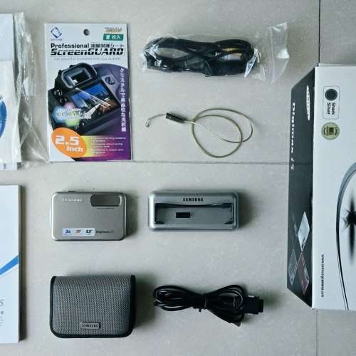 Samsung Digimax i5 Digital Camera 數碼相機, 乾淨企理，似新，配件齊, 有原裝盒，...