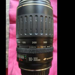 Canon EF100-300mm f4.5-5.6 USM + Lens Hood ET-65II