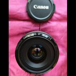 CANON Lens EF 35mm 1:2 + Lens hood EW-65II