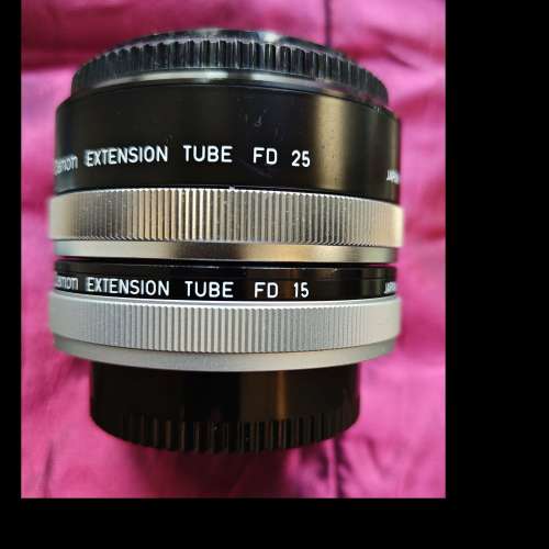 Canon Extension Tubes FD 15 & FD 25