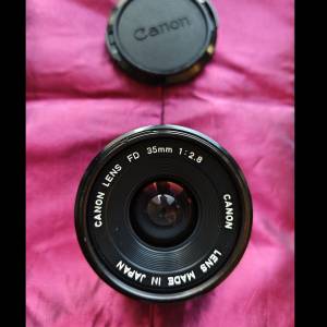 CANON FD 35mm f/2.8