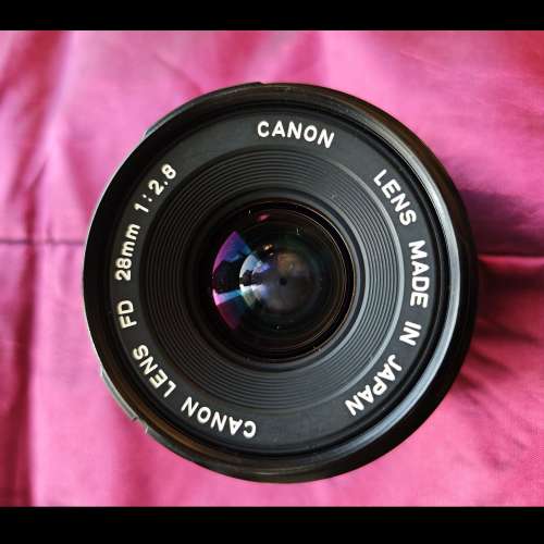 CANON FD 28mm f/2.8