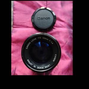 CANON FD 50mm f/1.4