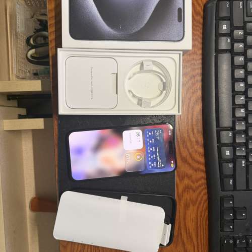 iPhone 15 Pro Max 256g 電量80% 香港行貨 無修拆 全正常
