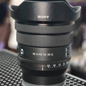 Sony 16-35/2.8 PZ G FE 16MM 35MM 16 35  功能正常 配件齊全 三個月保養 for  Son...