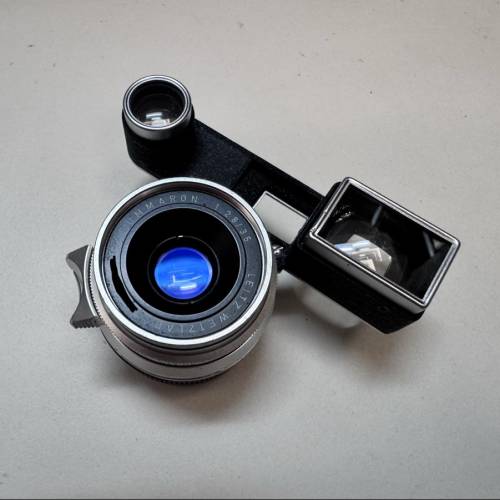 萊卡小八妹連眼鏡鏡頭 Leitz Leica Summaron 35mm f2.8 Lens with Goggles