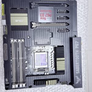 二手 ASUS SABERTOOTH P67 DDR3 LGA1155 ATX MB