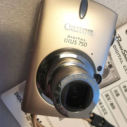 Canon lXUS 750 CCD數碼相機 (日本制造)