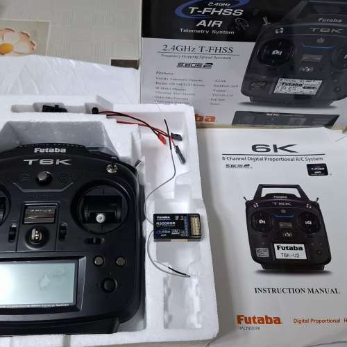 Futaba T6K 2.4G遙控連R3006SB接收