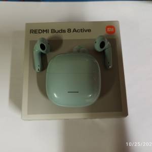 Redmi Buds 8 Active 藍色左耳較右耳細聲，其餘正常，不理可繼續使用 藍芽耳機港行...