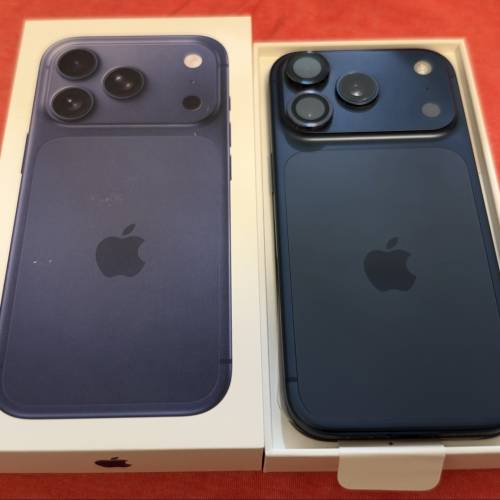 港版iPhone 17 pro 512GB 藍色 連apple care