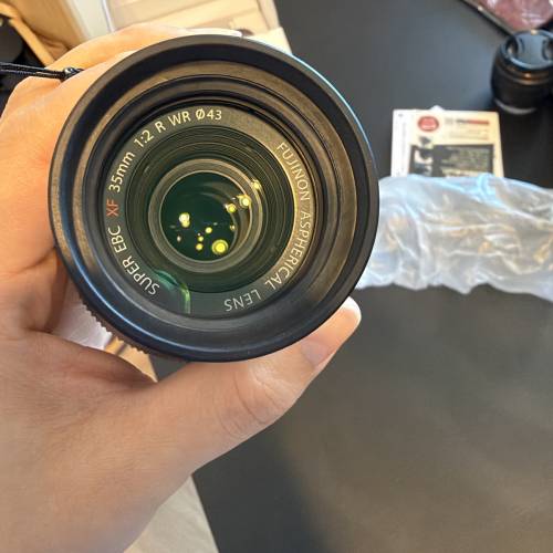 Fujifilm Fujinon XF 35mm F2 R WR 銀色鏡頭