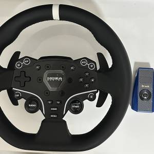 R5 Moza Racing 遊戲軚環 連藍色 Brook 轉接器