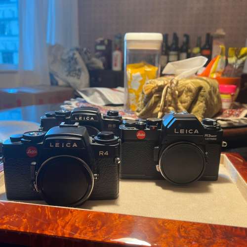 Leica R3 MOT + Leica R4 + Leica R5