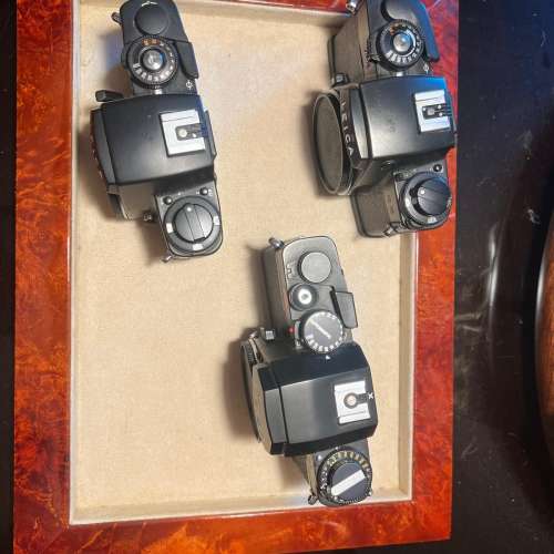Leica R3 MOT + Leica R4 + Leica R5