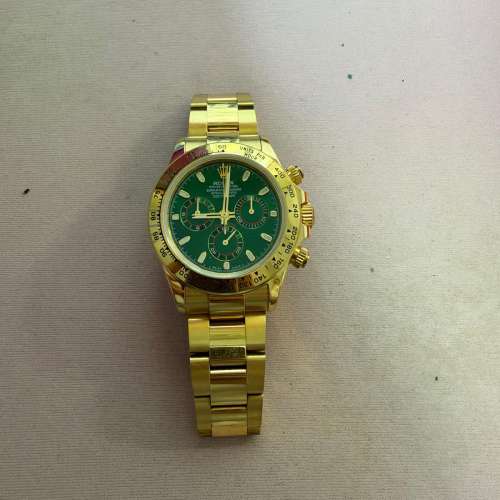 Rollie Gold/Green Dial Daytona Homage
