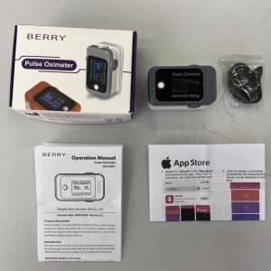 BERRY 血氧測量儀 BM1000C 指夾式 帶藍牙