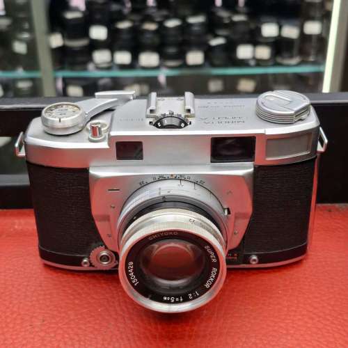MINOLTA SUPER A + SUPER ROKKOR 5CM F2 全正常