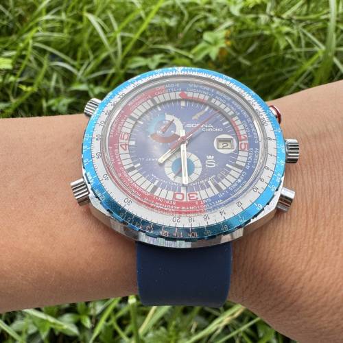 Sorna Chrono World Timer Chronograph