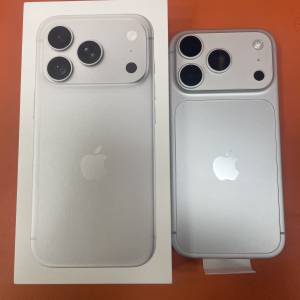 iPhone 18 Pro 256GB 銀色 黑色 香港行貨 蘋果保養到2027年9月19日 電池100% 自用首...