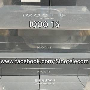 【國恒商城】▋▋iQOO 16 ▋▋第六代驍龍8超級至尊版 電競顯卡Q4 全場景光追 Q-flex...