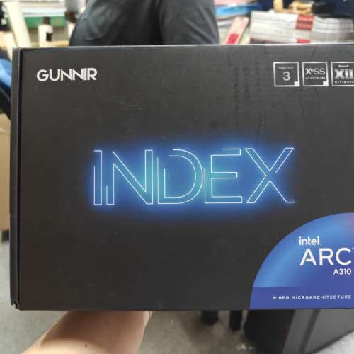GUNNIR Intel Arc A310 INDEX 4GB GDDR6 ITX 可用