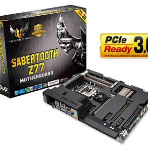 # 壞主機板 # ASUS SABERTOOTH Z77 : LGA1155 DDR3 ATX eSATA + IO-Shield