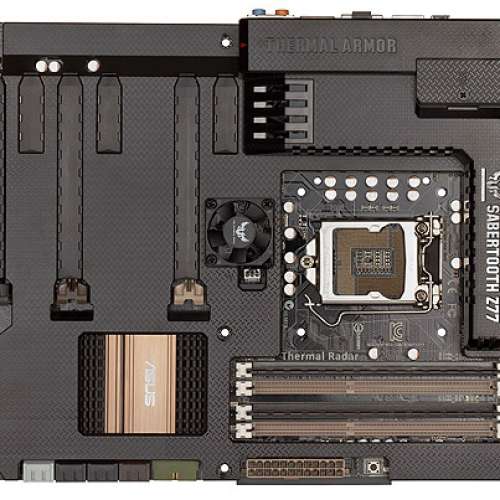 # 壞主機板 # ASUS SABERTOOTH Z77 : LGA1155 DDR3 ATX eSATA + IO-Shield