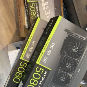 ASUS/MSI/GIGABYTE RTX 5080全新