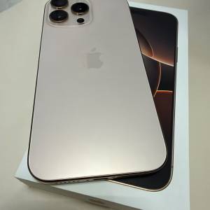 iPhone 16pro max 512gb 金色新淨冇花