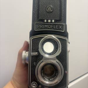 topcon Primoflex 75mm tessar type