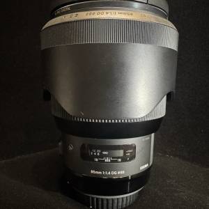 Sigma 85mm f/1.4 DG Art 鏡頭 for Canon