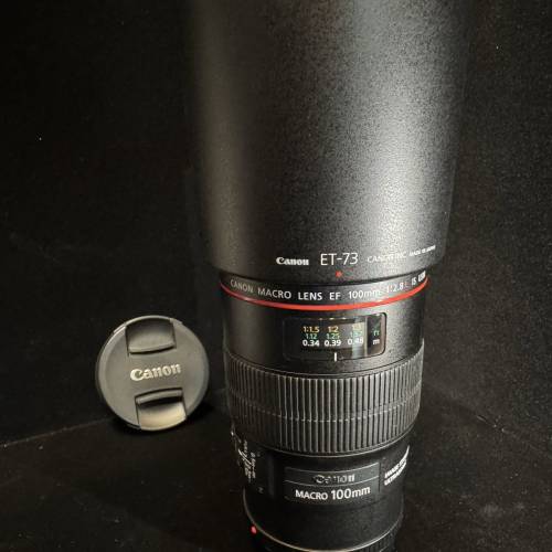 Canon EF 100mm f/2.8L Macro IS USM 微距鏡頭 百微 1:1放大