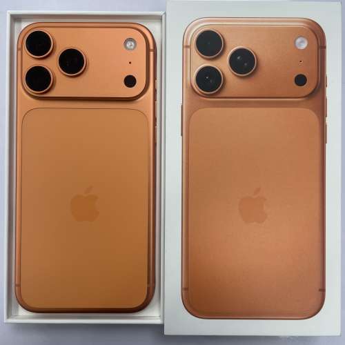 99%New iPhone 17 Pro Max 1TB 橙色 香港行貨 蘋果保養到2026年11月57日 電池100% ...