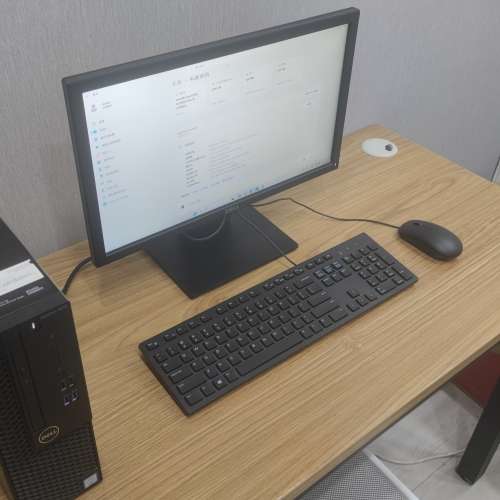 戴爾辦公電腦（連顯示器和鍵鼠），加裝SSD及最新正版系統