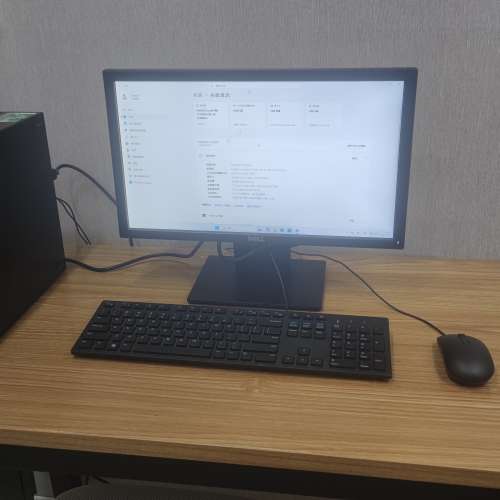戴爾辦公電腦（連顯示器和鍵鼠），加裝SSD及最新正版系統