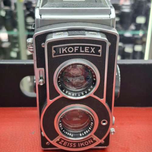 IKOFLEX 6x6 CARL ZEISS JENA TESSAR 8CM F2.8 巳换超光對焦 全正常
