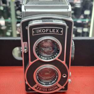 IKOFLEX 6x6 CARL ZEISS JENA TESSAR 8CM F2.8 巳换超光對焦 全正常