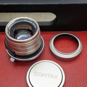 CONTAX G CARL ZEISS PLANAR 45MM F2 T* LIKE NEW