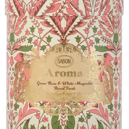 SABON 翠綠玫瑰與白木蘭 限定香氛家居禮盒套裝 (附精美絲帶禮盒) | Body Lotion / ...