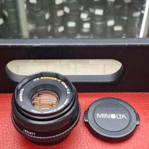 MINOLTA MD ROKKOR-X 45MM F2