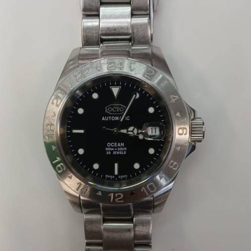 Vintage Swiss OCTO 100m Automatic Watch